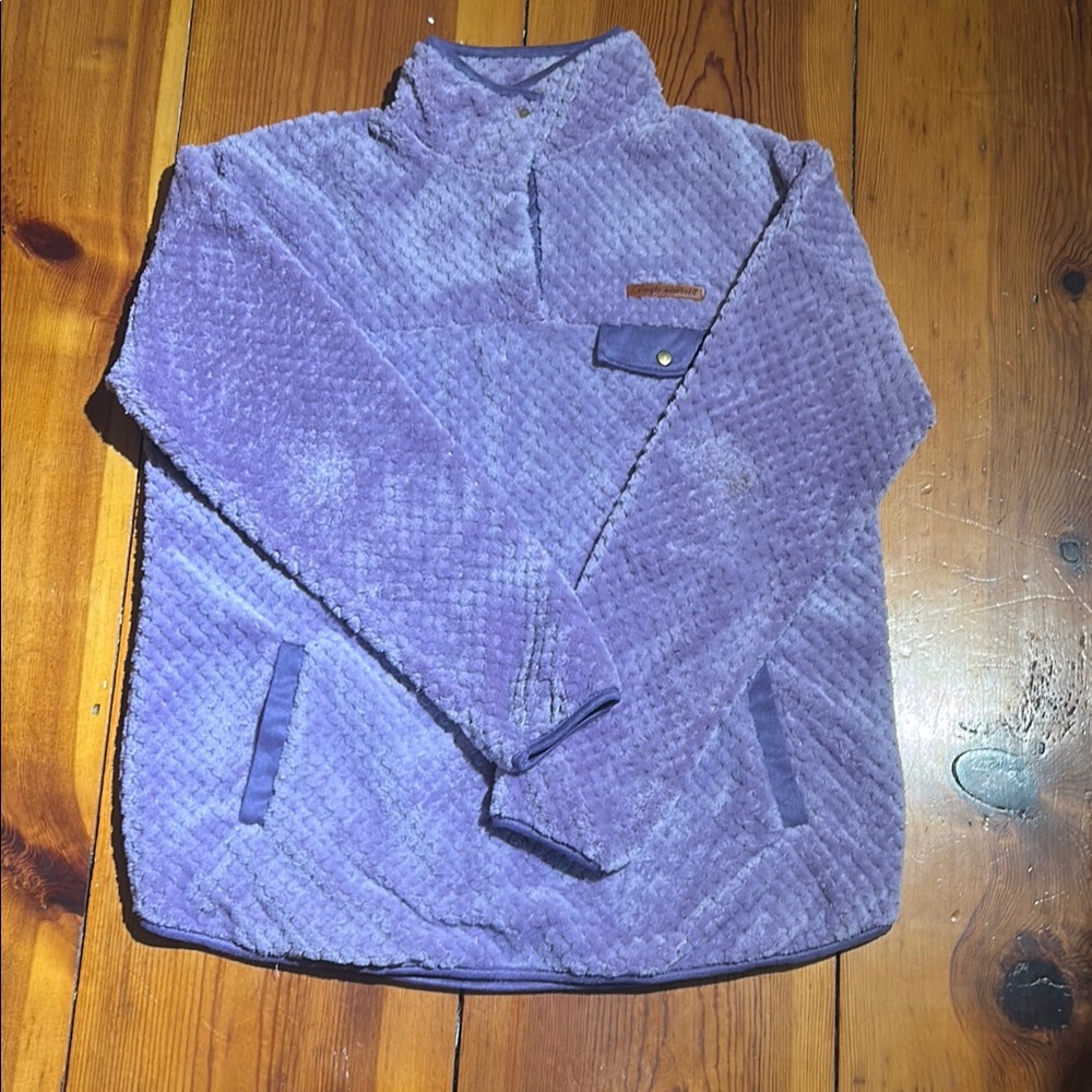 Purple Simply Southern Pullover